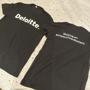 Deloitte Dark Gray T-Shirt